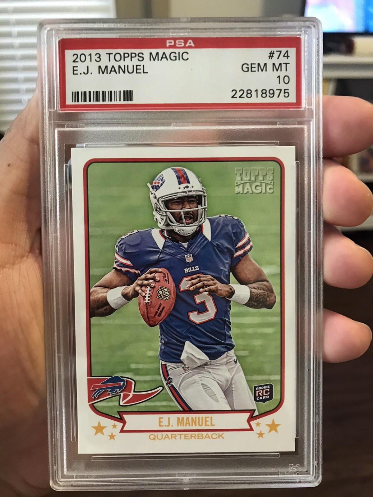 EJ Manuel Topps Magic #74 Base