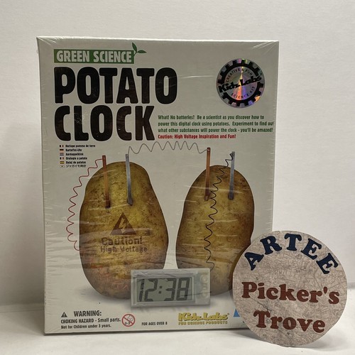 Potato Clock Kit Green Science 4M Kidz Lab Ages 8+ Brand NEW and Sealed