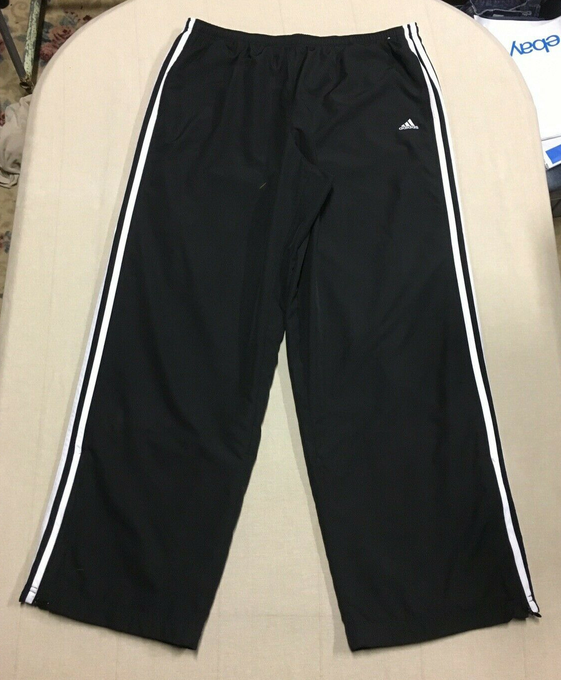 adidas lined track pants