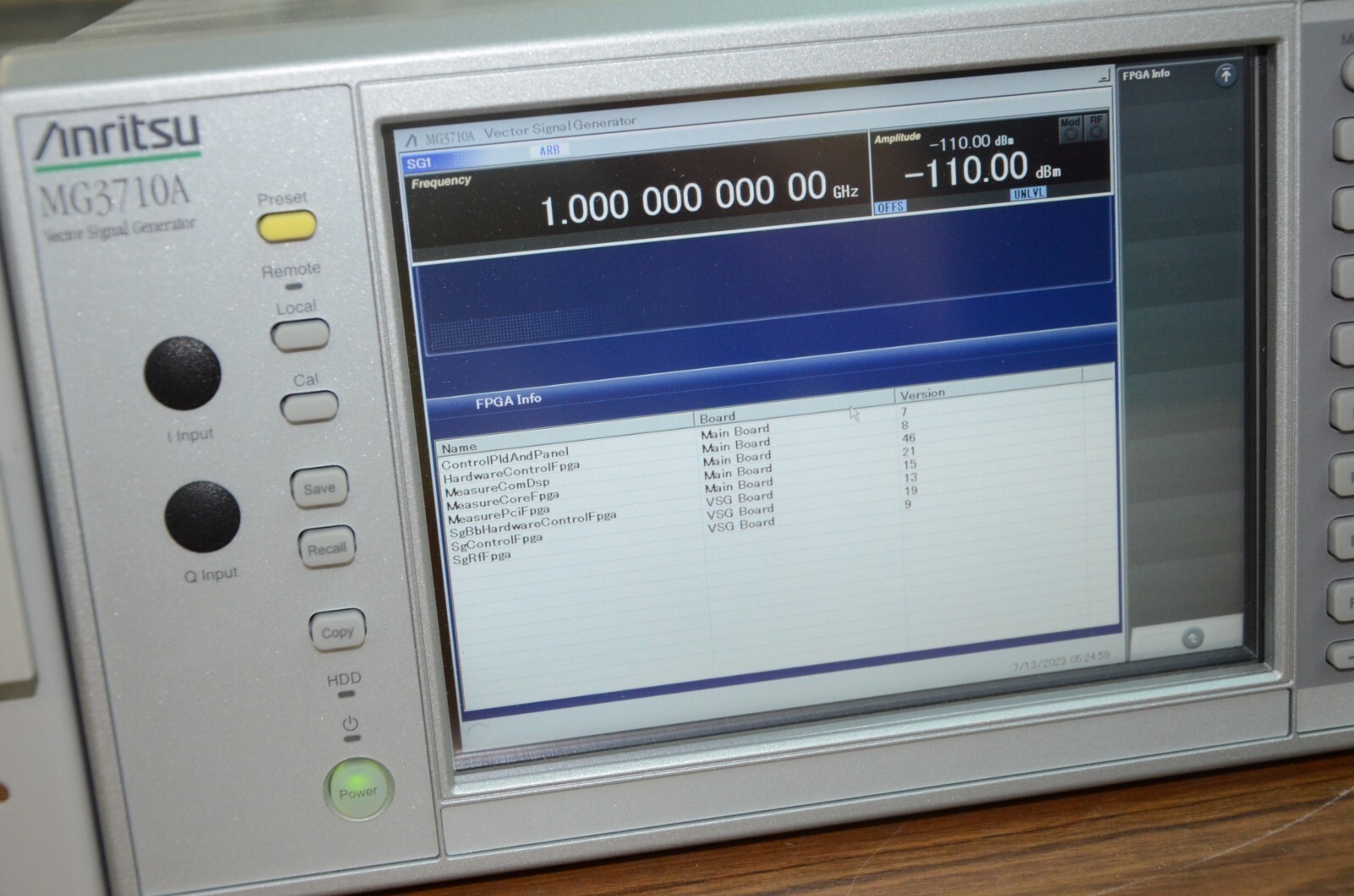 Anritsu MG3710A 6 Ghz RF Vector Signal Generator 036 041 046 048 049 | eBay