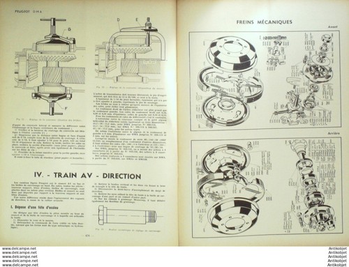 Revue Technique Automobile Peugeot DMA Autocars Benne basculantes 43#1949 - Picture 3 of 12