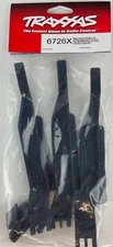 Traxxas 6726X Extended Battery Hold-Down Set (for 6723R 4x4 Rustler VXL Chassis)