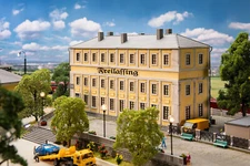 Faller 120083 HO scale 1:87 Kit of Freilassing Rail depot administrat.  NEW 2023