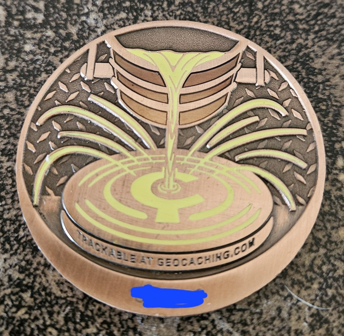 Geocoinfest 2014 Event Geocoin Unactivated Geocaching Pathtag