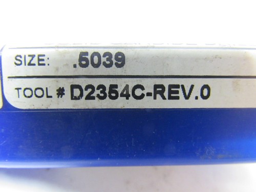 CJT Kooltwist D2354C-Rev.0 Solid Carbide Coolant Thru 0.5039 Step Drill Bit - 第 9/10 張圖片