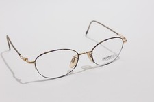 Luxottica Titanium 1515 G755 Vintage NOS Eyeglasses Glasses Frames 50-18-135