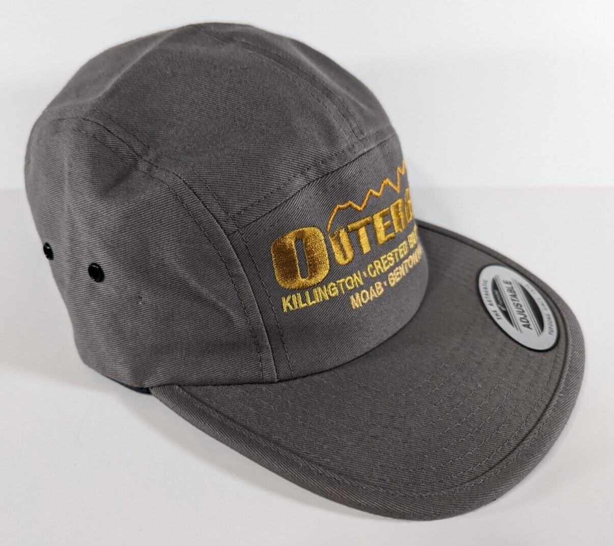 OuterBike Hat Cap Strap Back Gray Adjustable 5-Pa… - image 7