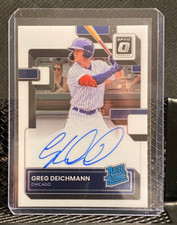 Greg Deichmann 2022 Optic Rated Rookie  Auto - Cubs