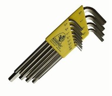 Bondhus 16136 Set of 12 Hex L-wrenches with BriteGuard Finish .050-5/16-Inch