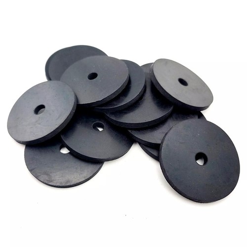 Arandelas de goma 1/4 x 1 1/2 x 1/8 espaciador OD de 1 1/8" de espesor paquete de 10 - Imagen 4 de 5