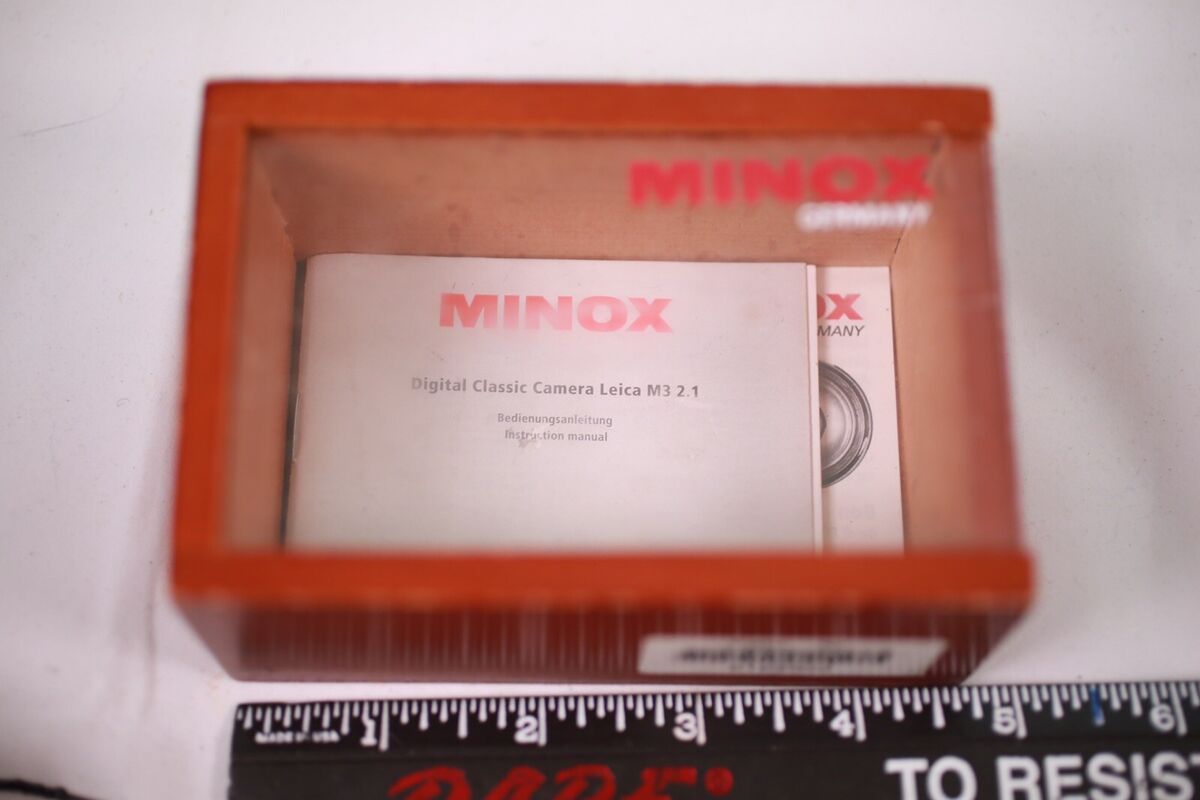 Minox Leica M M3 3.0 2.1MP Digital Camera - Black Silver for Minox Leica M M3 3.0 2.1MP Digital Camera - Black Silver for