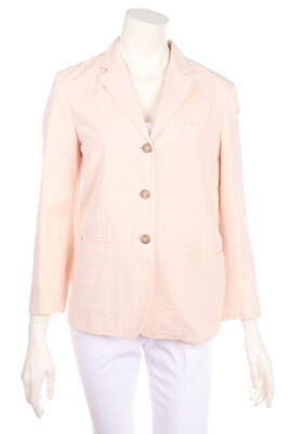 Max Mara WEEKEND Blazer Jacket Stripes I 40 = D 36 nude pink