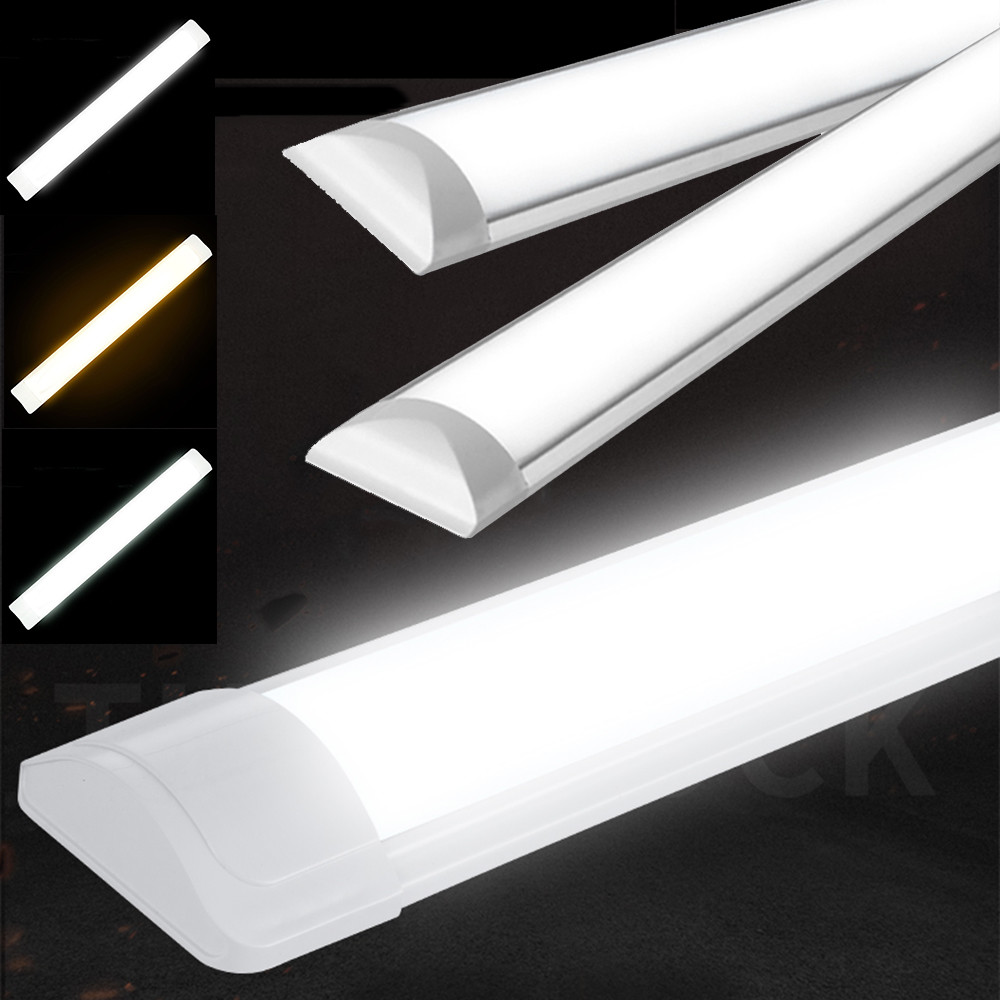 Lámpara LED Para Taller O Baño (30/60/90/120/150cm) – IP44, 3000K/4000K/6500K, 18W-54W (Denotip)