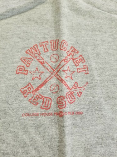 Vintage Pawtucket Red Sox T Shirt 2000 Nos Salesman sample Rare New with MLB tag - Picture 4 of 12
