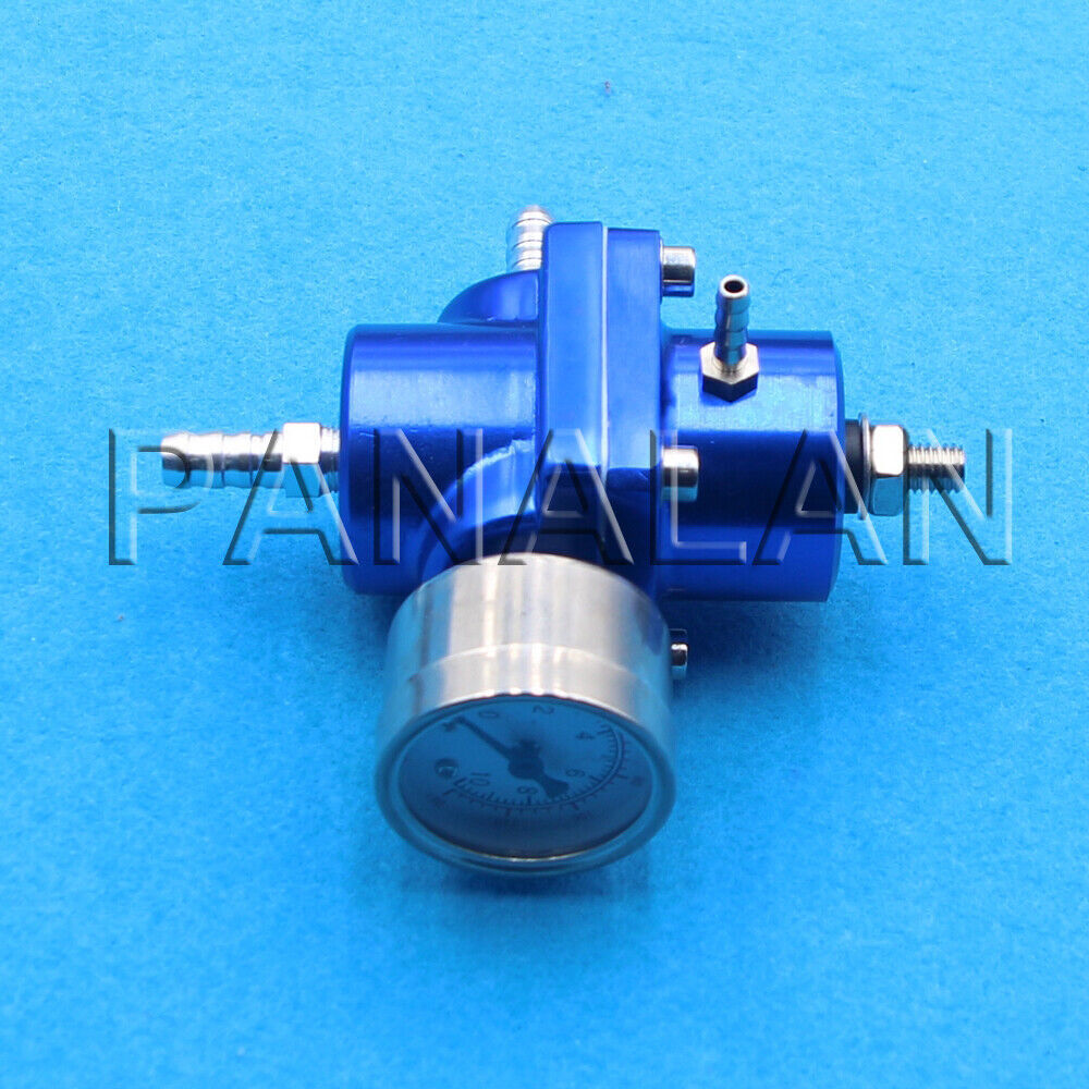 Universal Brand New Adjustable Fuel Pressure Regulator Gauge 11 0140