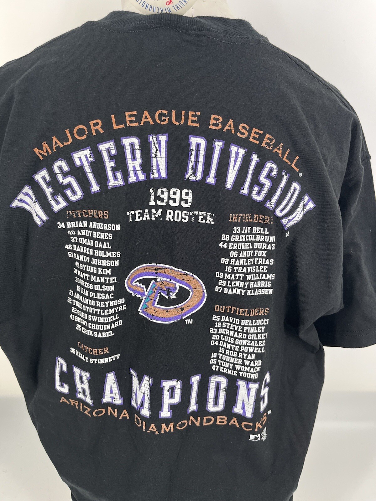 Arizona Diamondbacks Dbacks Pro Player Vintage Shirt Deadstock NWT 90s