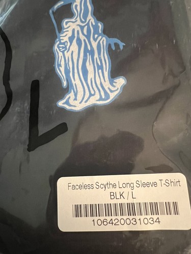 Warren Lotas Faceless Scythe Long Sleeve Tee Large Limited Sold Out - Picture 3 of 3