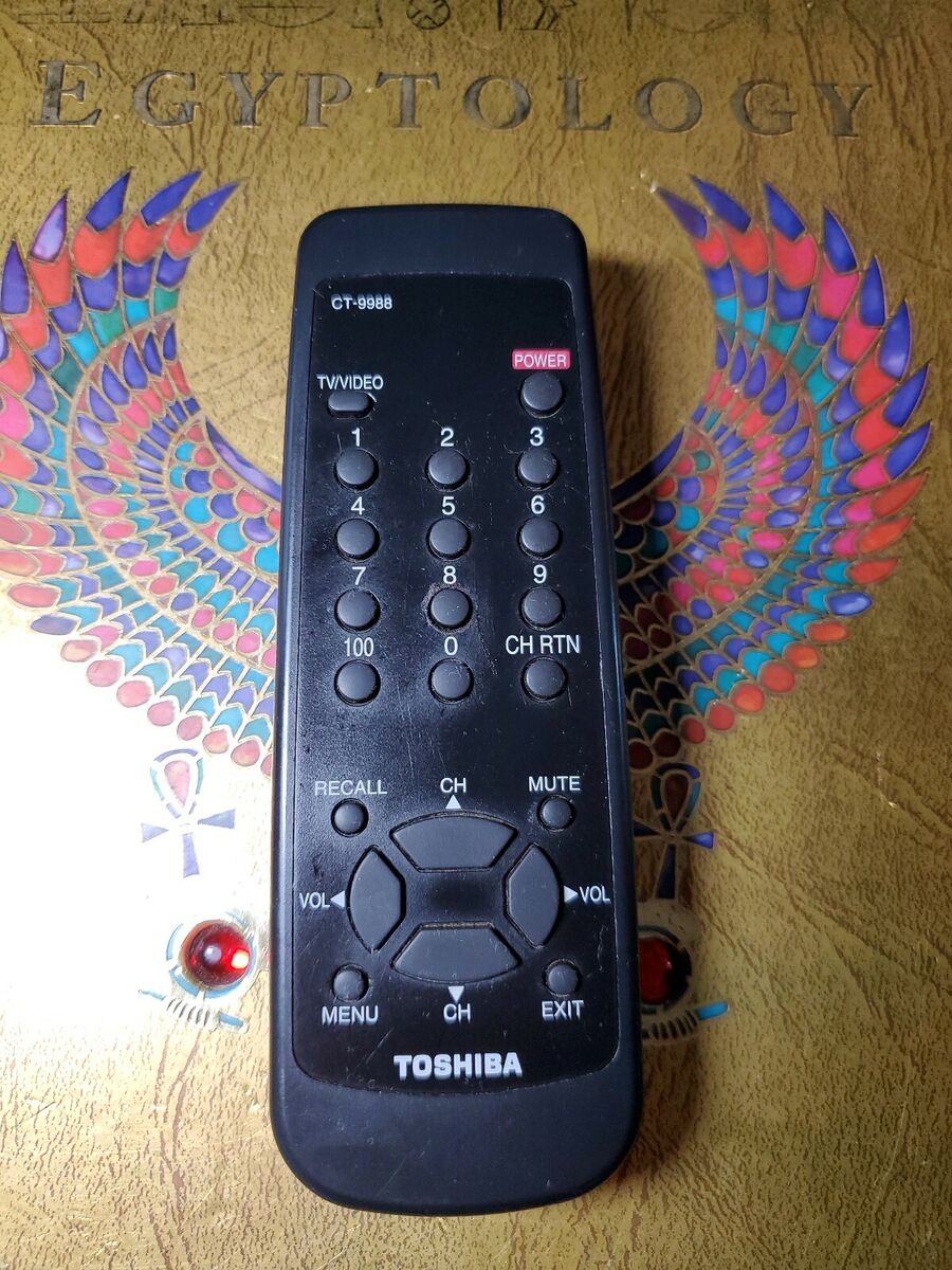 Toshiba CT-9988 Original TV Remote CW34XC2 CA19M31 CZ13M21