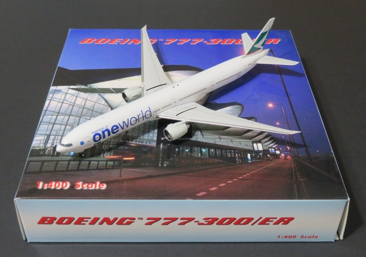 Phoenix Cathay Pacific B777-300ER. B-KPL. ONE WORLD. 1:400 Scale