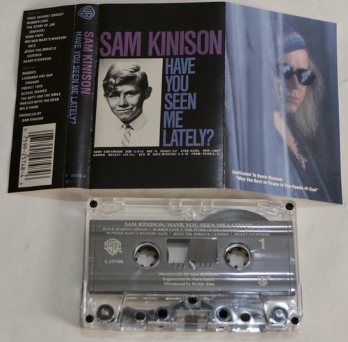 Sam Kinison 2x Cassette Lot Have You Seen Me Lately & Louder Than Hell Exc shape - Picture 3 of 10