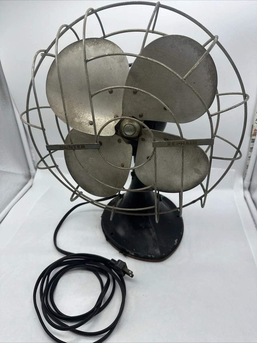 Hunter Oscillating Fan In Collectible Electric Fans for sale | eBay