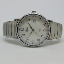 Timex Indiglo Three-Hand Quartz Analog Men's Watch Sz. 6 3/4" New Battery