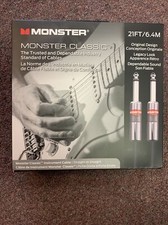 Monster Cable Prolink Classic 1/4" Straight to Straight Instrument Cable 21 Ft 