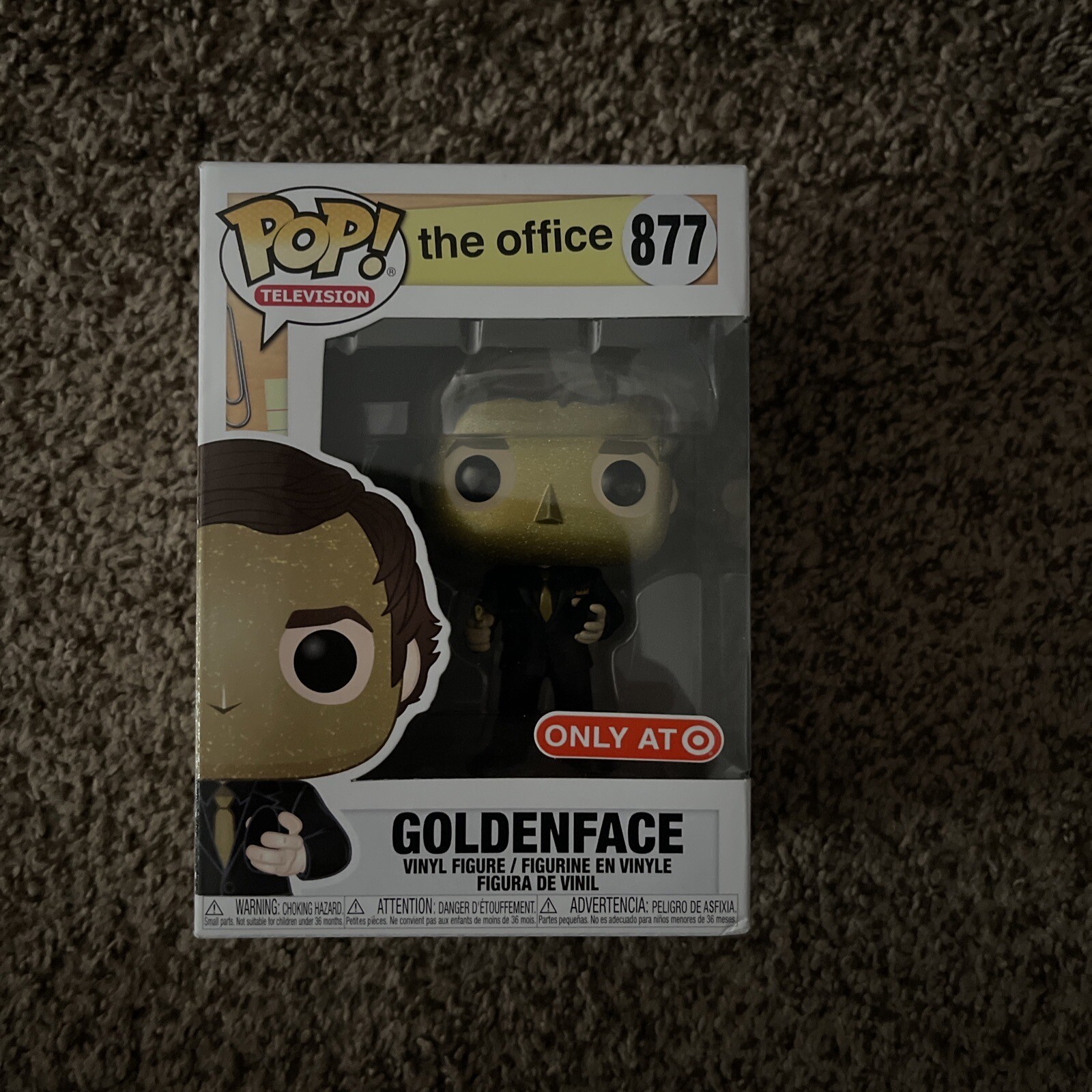 Funko Pop! Vinyl The Office Goldenface Target (T) (Exclusive) 877