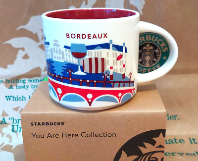 Starbucks Coffee Mug/Becher BORDEAUX/France, neu/unbenutzt in OVP-Geschenkbox!!