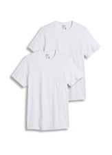 Jockey Essentials 2 Crew Neck T-Shirts Size MED. 38-40 white Cotton Tag Free