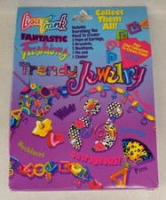 Vintage Lisa Frank Fantastic Fashiony Trendy Jewelry Kit Funk-A-Delics NOS Kit