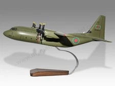 Lockheed C-130J Hercules Bangladesh Air Force Wood Airplane Model Small 1/130