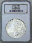 1924 Peace Silver Dollar NGC MS64 White Frosty Luster Premium Quality #J228B
