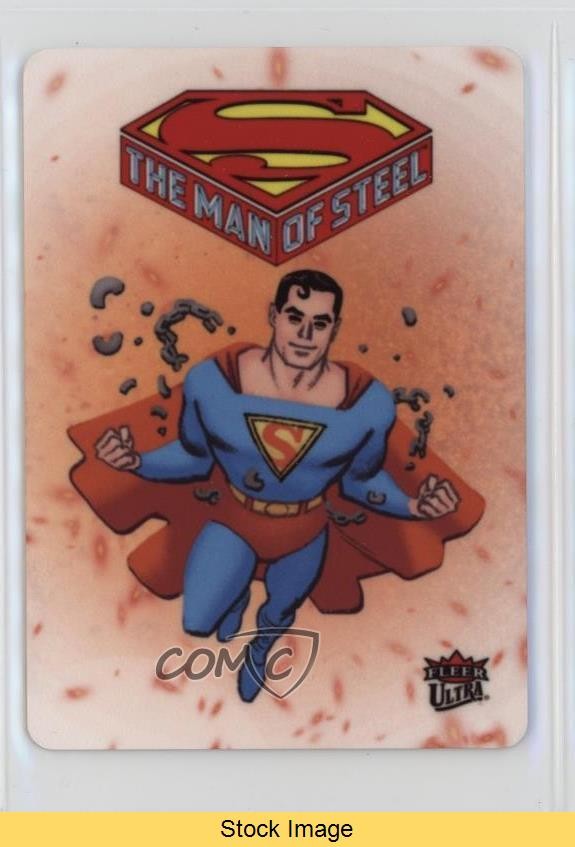 Action Comics #1 (June #MS-1 2026 Fleer Ultra Superman Man of Steel trading card — raw and PSA graded price guide
