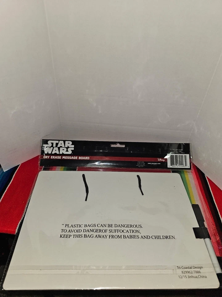 Two Disney Star Wars Dry Erase Message Board Kids "The Force Awakens" - Image 4 of 4