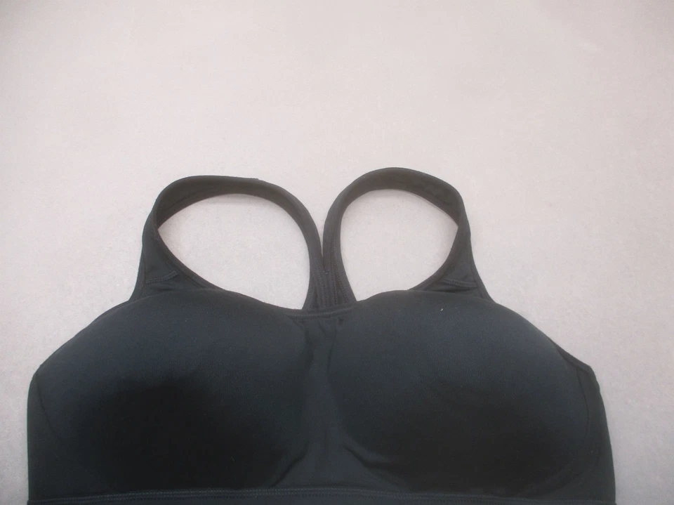 Champion Size XL Womens Black Lined Wireless Racerback Pull On Sports Bra 10S - Image 2 of 4