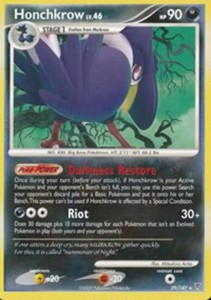 Honchkrow - 29/147 - Rare NM, English Pokemon Supreme Victors