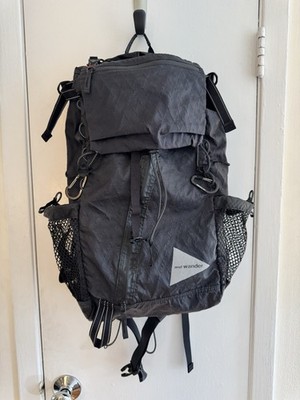 and wander Ecopak X Pac 30L Backpack Black Waterproof Zip From Japan New