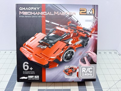 GMAOPHY Mechanical Master 2 In 1 Remote Control Racing Car Building Blocks Kit