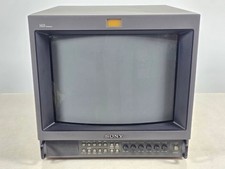 SONY PVM-1454Q 14-inch Trinitron Color Video CRT Monitor Tested W/ Power Cable