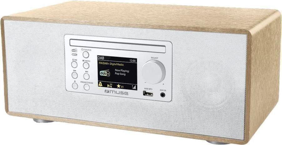 Audio & Hi-Fi Muse: M-695 DBTW Bluetooth Micro System With Dab+ Cd Radio And Usb