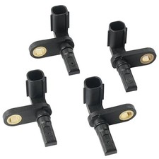 4PCS ABS Wheel Speed Sensor Front  Rear, Left  Right Compatible with 2007-2017