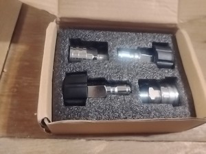 Pressure Washer Quick Connect Kit M22-14 to 3/8 Plug Adapter Set, 4 Pack