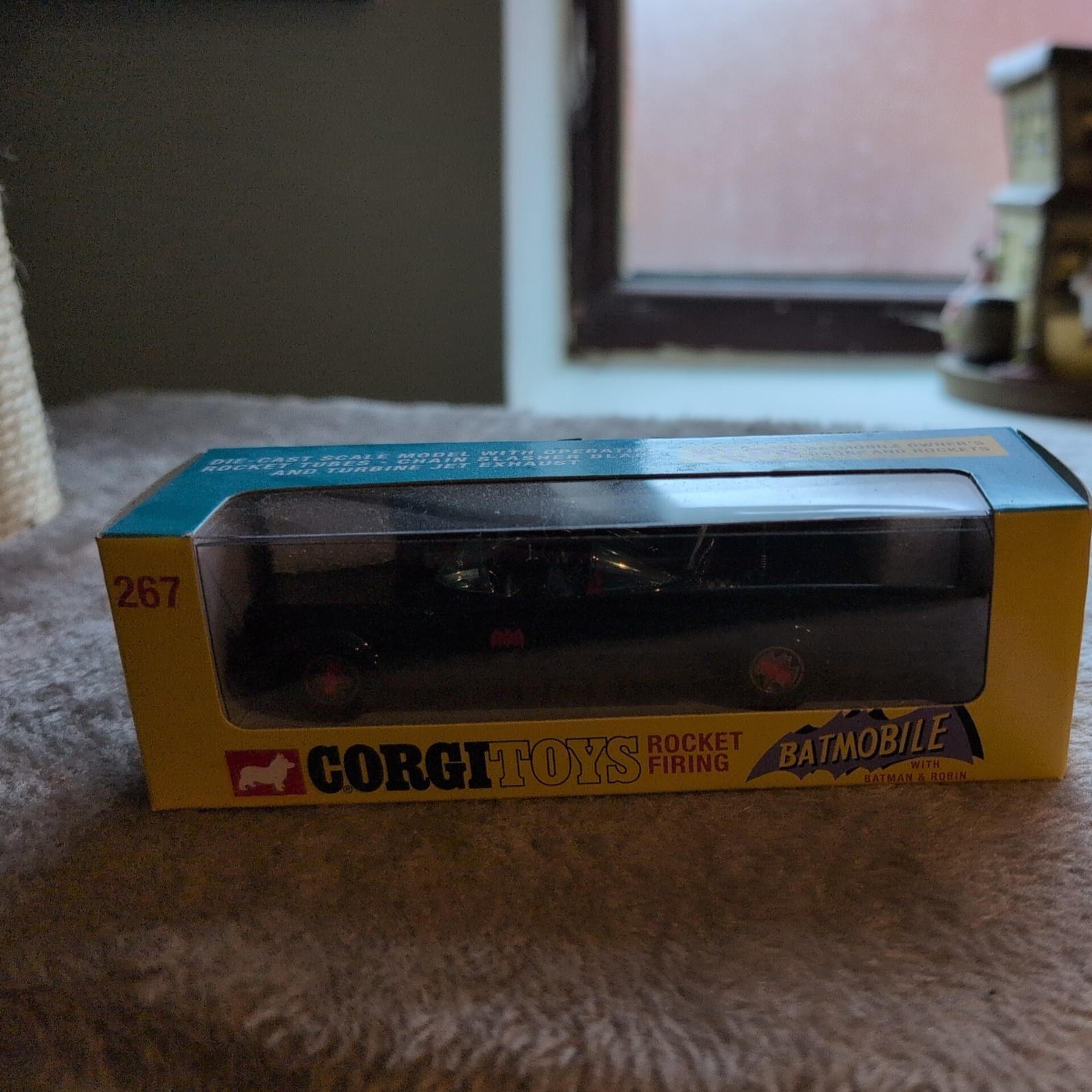 Batmobile Corgi Toys #267 – Version Rare 1969/70 – 1:36 – Métal
