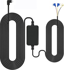 Universal Car Dash Cam USB C Hardwire Kit Hard Wire Cable Fuse 12-24V to 5V 2.5A