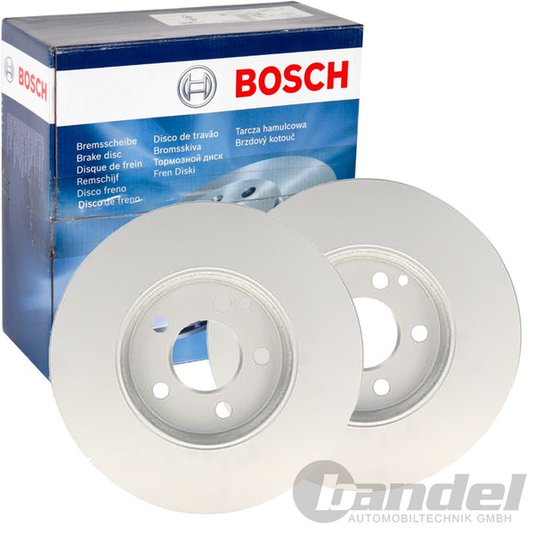 2X Bosch Bremsscheiben Ø303,9Mm Vorne Passend FÜR MERCEDES-BENZ E-KLASSE-image