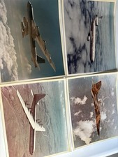 lot of 4 8x 0 color photographs airplanes
