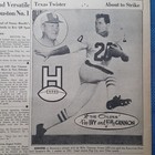 Houston Oilers AFL 1962 Billy Cannon Heisman Winner LSU Tigers Pop Ivy  — photo 2
