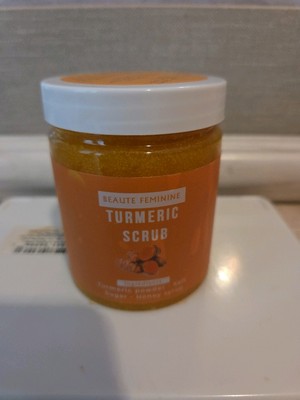 Tumeric body scrub