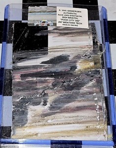 S.V. GISBERGEN RACE USED COMPOSITE 2024 BRISTOL #97 WEATHER TECH NASCAR SVG54